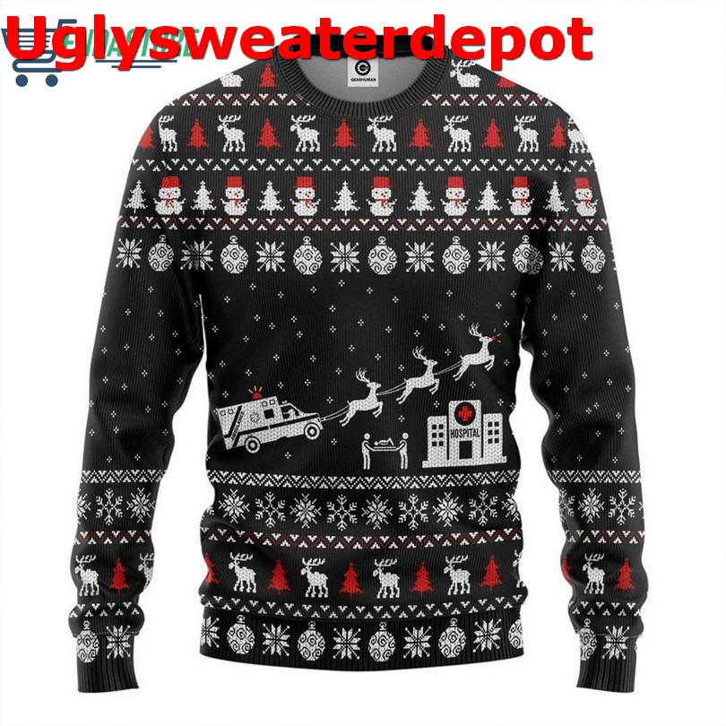 Carp fishing Christmas sweater