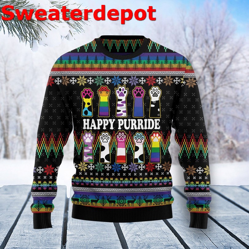 Cat irish catnip made me do it Christmas sweater