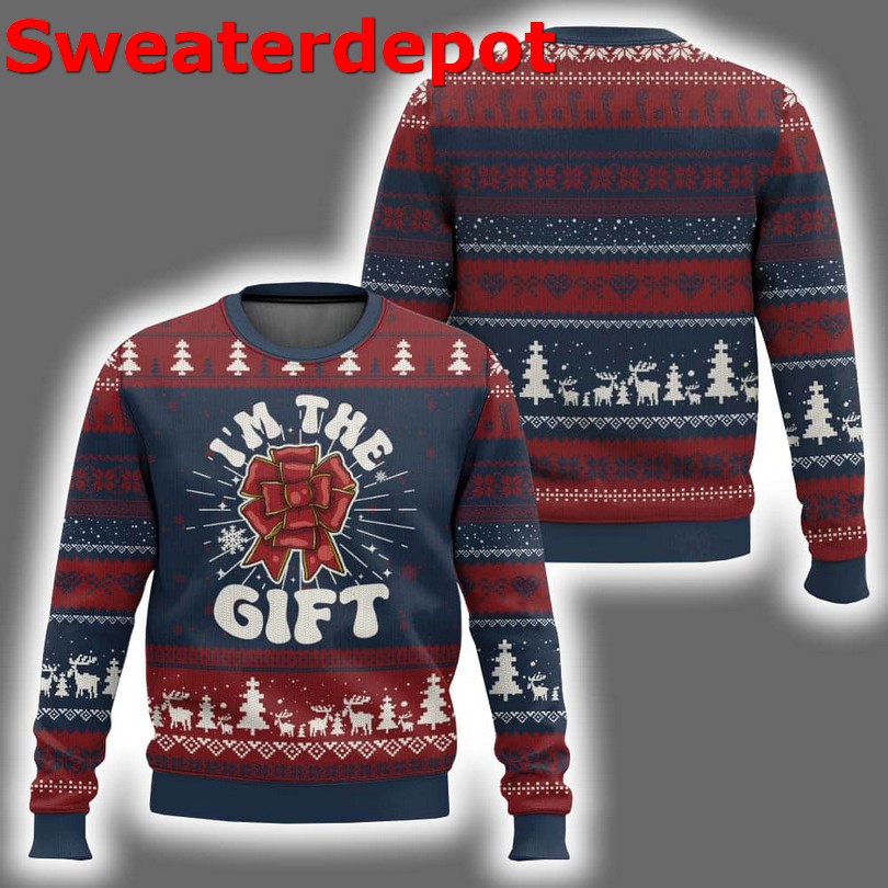 Christmas Present I’m The Gift Ugly Christmas Sweater
