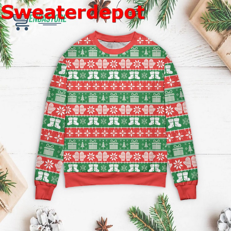 Christmas Symbols Ugly Christmas Sweater