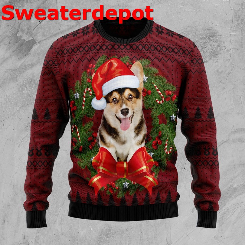 Cool Alien Santa claus Christmas sweater