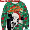 Cowboy cactus Christmas sweater