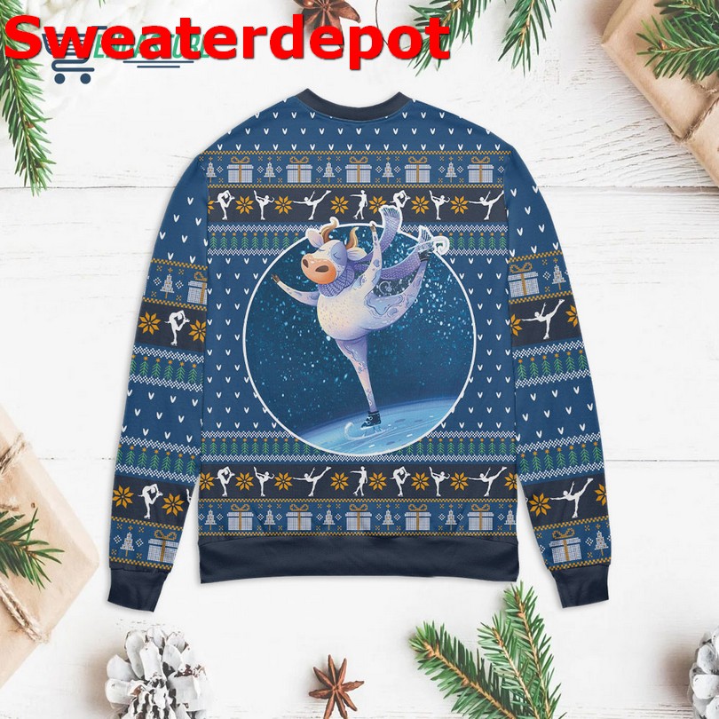 Cowboy desert Christmas sweater