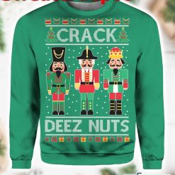 Crack Deez Nuts Ugly Christmas Sweater