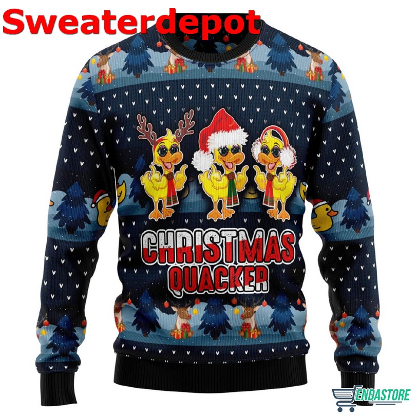 Cute  Goodbye Santa Christmas Ugly Sweater