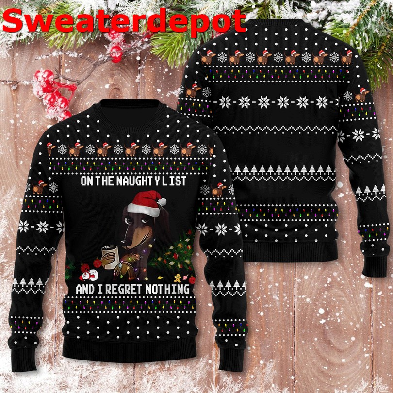 Dachshund Lover Ugly Christmas Sweater