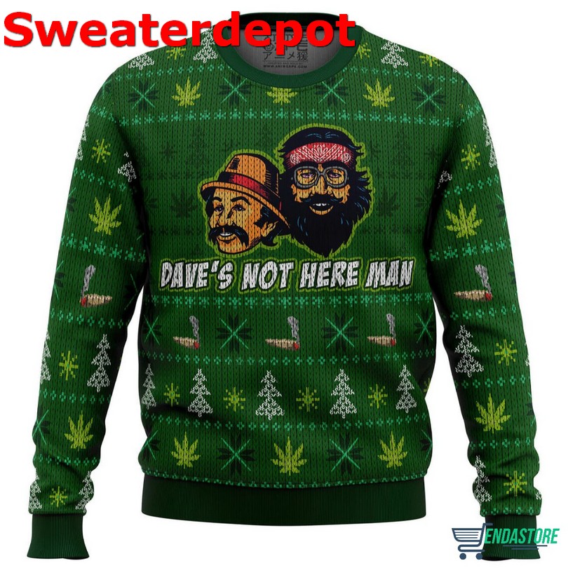 Dashing Through the Snow The Simpsons Ugly Christmas Sweater