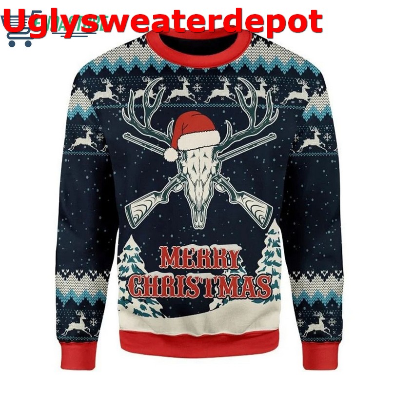Deck the halls with skulls bodies Christmas sweater