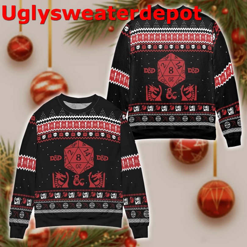 Dj Santa ugly Christmas sweater