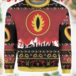 Eye of Sauron Ugly Christmas Sweater