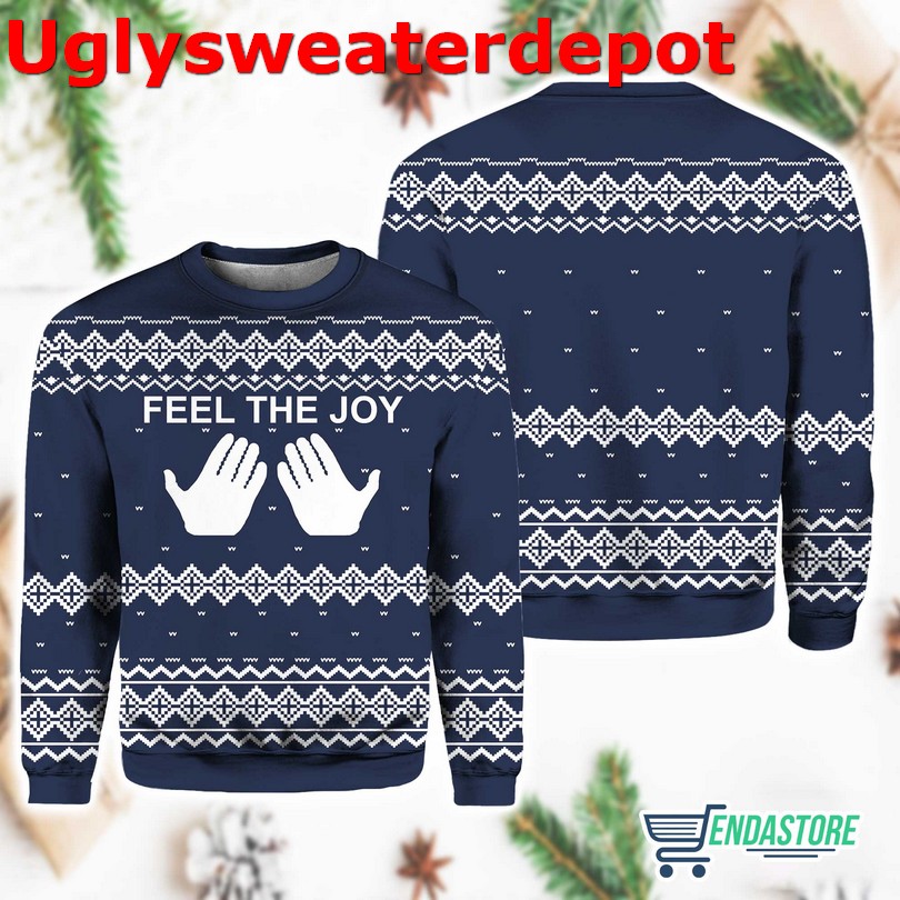 Feel the joy Christmas sweater