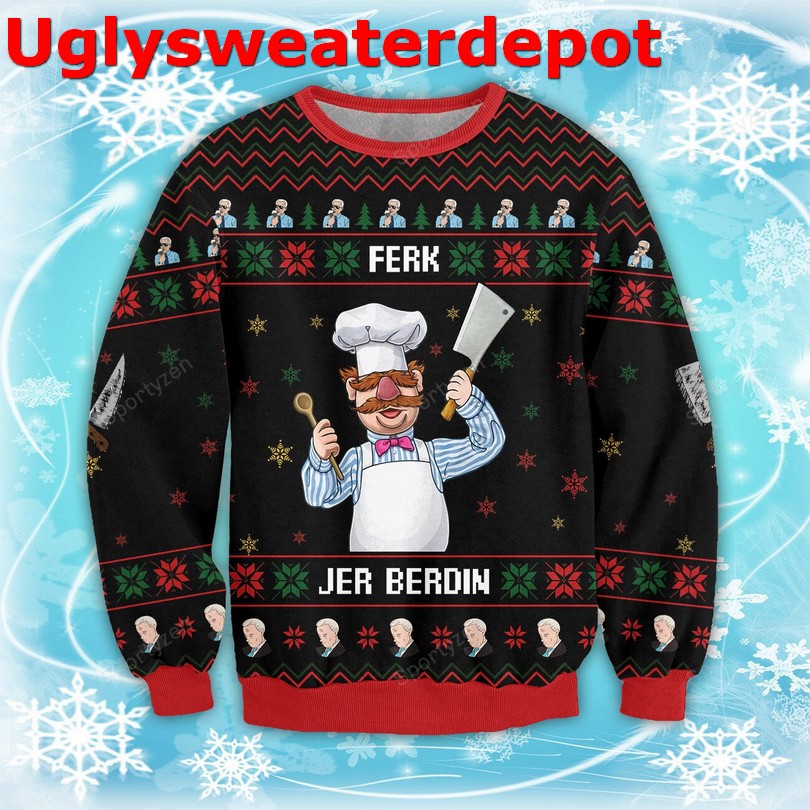 Ferk jer berdin chef Christmas sweater