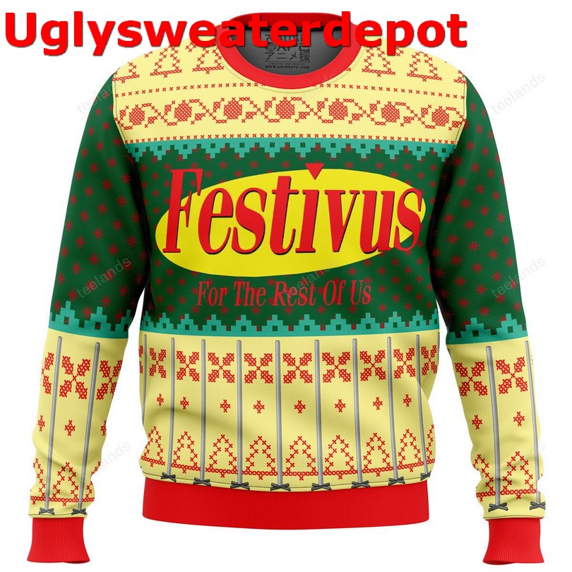 Final Fantasy Chocobo Christmas Sweater KEWQP2PC-37