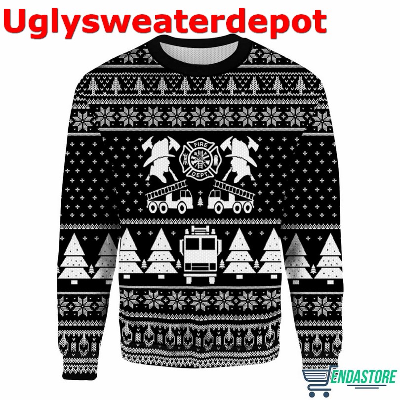 Fire Force Chesnuts Roasting Ugly Christmas Sweater