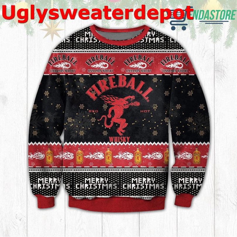 Firefighter awesome Christmas sweater