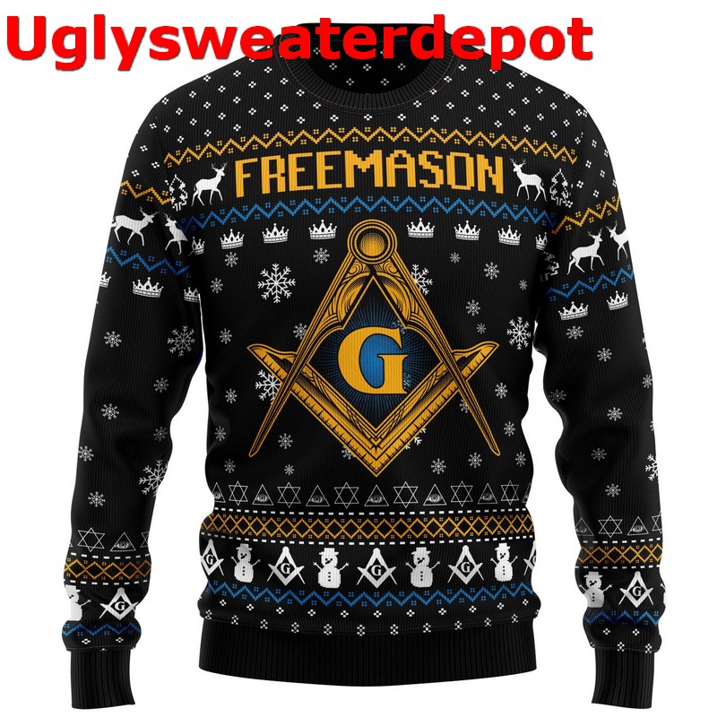 Freemason Christmas sweater
