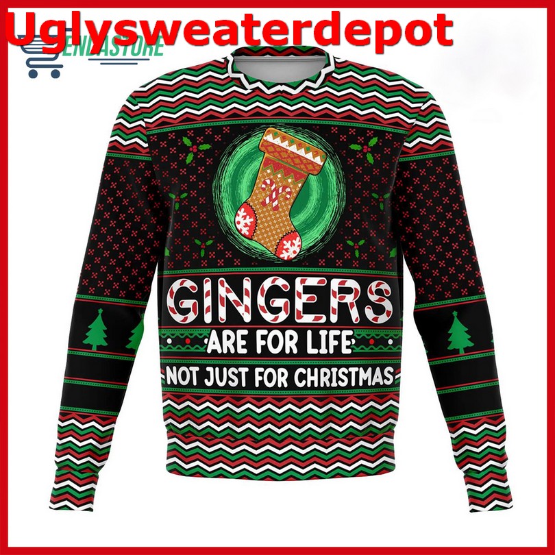 Gingerbread Monster Ugly Christmas Sweater