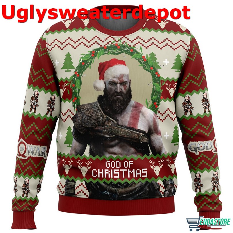 God of Christmas God of War Christmas Sweater