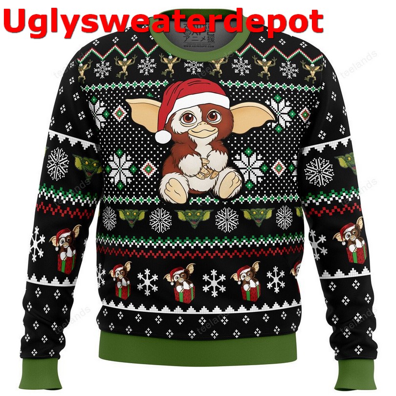 Green Capybara I Am Contaminated With Radiation Ugly Sweater