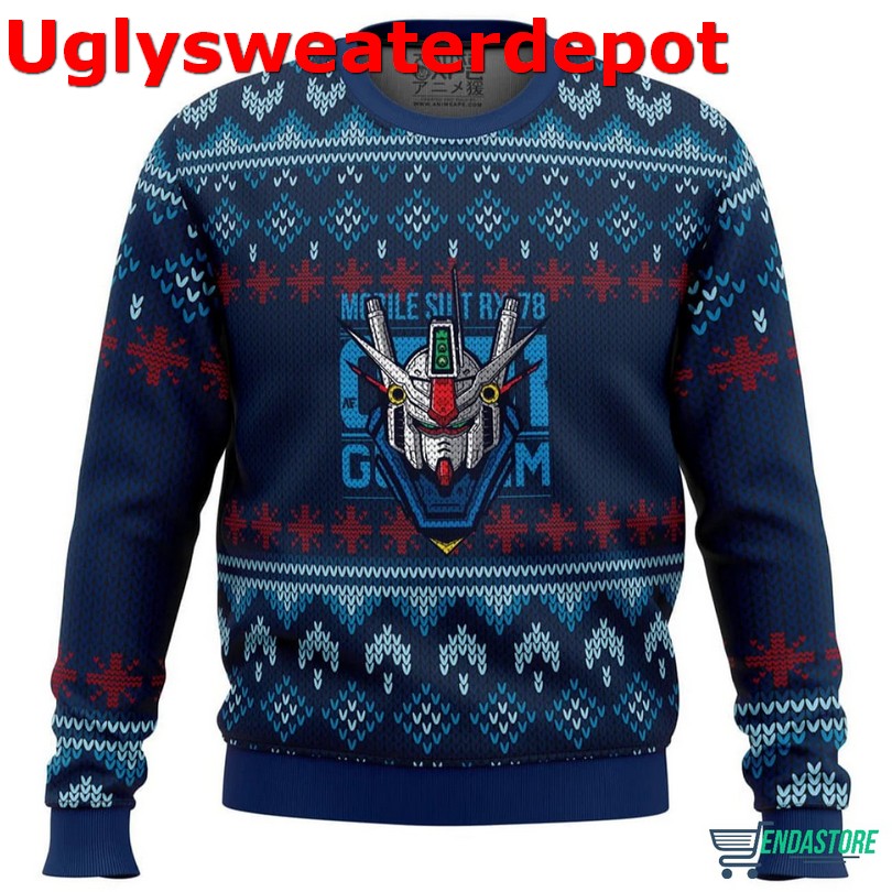 Gundam Christmas sweater ENDA-44137-AOP