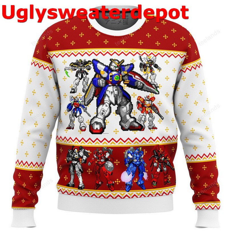 Gundam Christmas sweater
