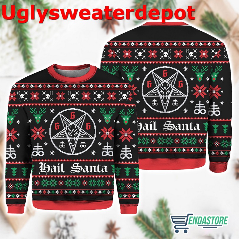Hail Santa Christmas sweater Hail Santa Christmas sweater