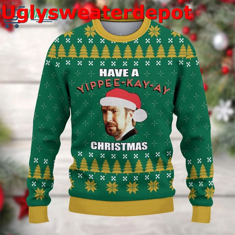 Hanson Scary Movie I Made Them By Hand Ugly Christmas Sweater
