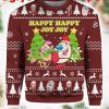 Happy hockey days ugly Christmas sweater