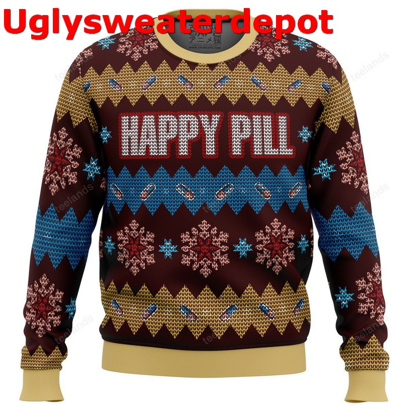 Happy Horrordays Ugly Christmas Sweater Happy Horrordays Ugly Christmas Sweater