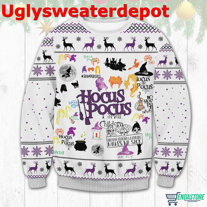 Hockey makes me happy Christmas sweater
