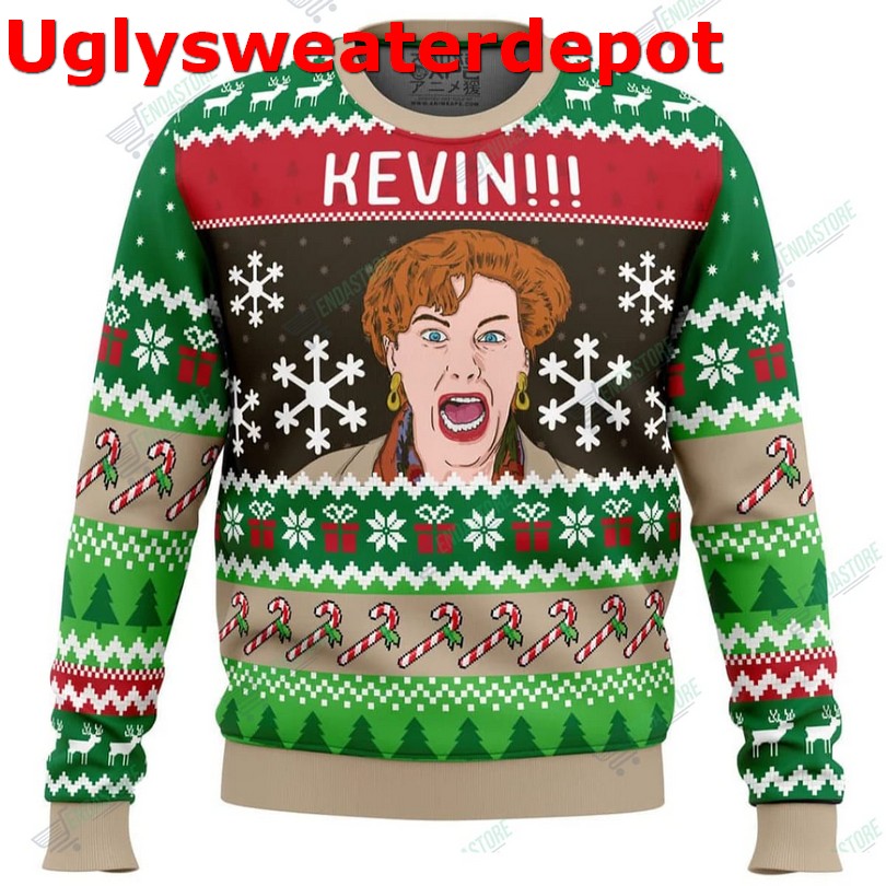 Home Alone Kevin Christmas Ugly Sweater Home Alone Kevin Christmas Ugly Sweater