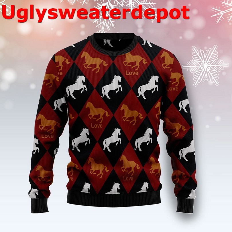Horror Guys Slashin Through The Snow Christmas Sweater Horror Guys Slashin Through The Snow Christmas Sweater