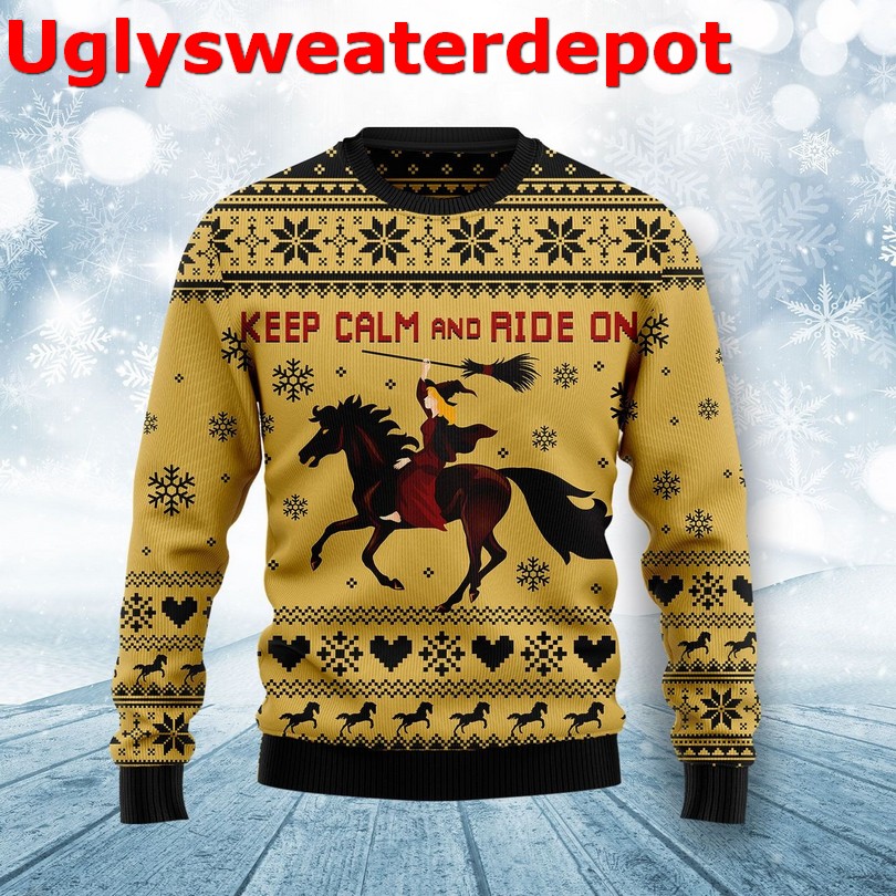 Horse Love Ugly Christmas Sweater
