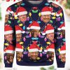 I am simple man weed Christmas sweater