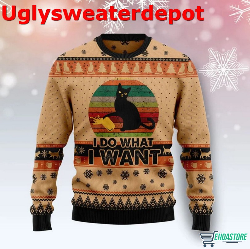 Humorous Trump Face Ugly Christmas Sweater